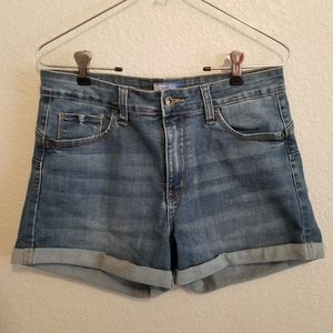 Wax Jean Butt, I Love You Denim Shorts